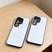 Coques de téléphone vierges 2D pour sublimation en gros, coques de téléphone portables durables noires pour Itel S26 Ultra
