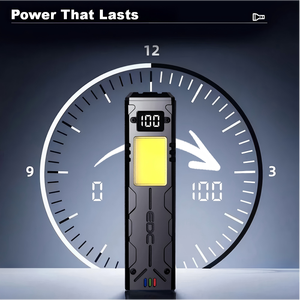 The new EDC burst flashlight multi-function tactical electric display highlighter clip magnetic outdoor emergency work <b>light</b> - Product Image 3