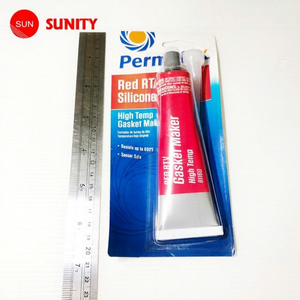 กาวซีลทนความร้อนสูงสีแดง Permatex ของ TAIWAN SUNITY สำหรับเครื่องยนต์ในตัว ออกแบบมาสำหรับงานที่มีอุณหภูมิสูง เช่น ท่อร่วมไอเสีย - Product Image 1
