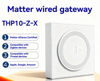 2026 Golden Security Matter Smart Home Zigbee Gateway Hub WiFi RJ45 Ethernet Conexión por Cable Tuya Smart Bridge Control Remoto