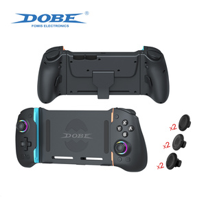 Manette de jeu Bluetooth <span class=keywords><strong>DOBE</strong></span> <span class=keywords><strong>Switch</strong></span> 2 <span class=keywords><strong>OLED</strong></span>/téléphone portable extensible avec joysticks à effet Hall et gyroscope 6 axes - Product Image 4