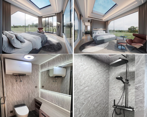 Casa Mobile di Lusso Moderna a Forma di Capsula Spaziale per Esterni, Casa su Ruote, Resort Hotel, <span class=keywords><strong>Bungalow</strong></span> Mobile - Product Image 3