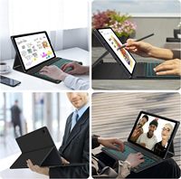 Casing Samsung Galaxy Tab S6 Lite 10.4 inci, sarung HP baja kuat dapat dilepas dengan Keyboard Tablet