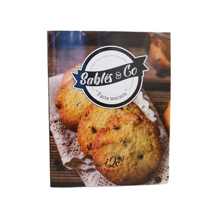Custom CMYK Full-Color Offset Printing Recipe Journal Hardcover Magazine Delicious Food <strong>Baking</strong> <strong>Cooking</strong> Catalogue <strong>Book</strong> Cardboard - Product Image 6