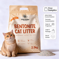 Litière pour chat en bentonite concassée, best-seller, forte absorption, pour chats