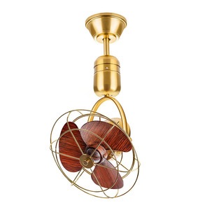 Oszillierender Wandmontierter Deckenventilator 3-Blatt ABS Fernbedienung Außenbereich Nutzung BLDC-Motor & Leises Design - Product Image 3