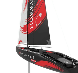 Bateau à voile <span class=keywords><strong>télécommandé</strong></span> RC de grande taille 2,4 G 4 canaux pour enfants - Product Image 5