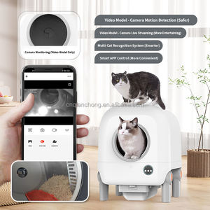 Großes, selbstreinigendes, intelligentes Katzenklo mit Luftzirkulation für mehrere Haustiere, App-Steuerung, automatisches Katzenklo - Product Image 1