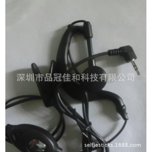 T388 Walkie Talkie Headset Ear Hook Style With Built In <b>Microphone</b> Anti Slip Plastic Material - Product Image 3