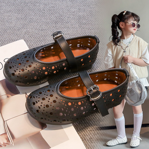 Chaussures pour bébé en cuir simple de haute qualité, chaussures décontractées pour filles, chaussures pour enfants, vente chaude - Product Image 4