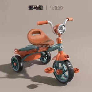 Оригинальный завод chian, прямые продажи, простая трехколесная педаль из высокоуглеродистой стали с рамой, Детский трицикл - Product Image 3