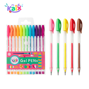 Bolígrafos de Gel <span class=keywords><strong>3D</strong></span> Personalizados KAIX para Bullet Journaling Estético y Manualidades, Tinta No Tóxica, Compra al por Mayor para Material Escolar - Product Image 6