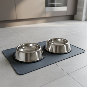 Wholesale Custom Logo Stylish Luxurious Non-Slip Bottom Waterproof <b>Dog</b> Pet <b>Bowl</b> <b>Stainless</b> <b>Steel</b> - Product Image 3
