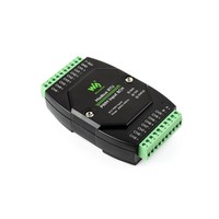 Module d'entrée PWM industriel 8 canaux, protocole Modbus RTU, interface RS485 isolée, prend en charge l'acquisition de la fréquence et du cycle de travail