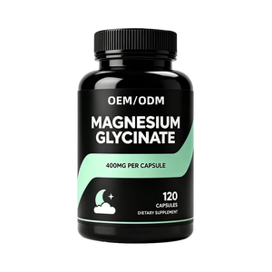Suplemento Herbal de Glicinato de Magnesio 400mg, Fórmula Relajante para el Sueño y la Relajación Muscular, Apoyo para la Salud del Corazón, Huesos y Nervios, para Hombres y Mujeres - Product Image 1