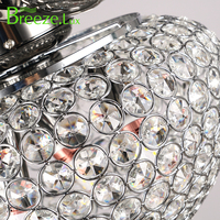 Lámpara colgante LED de lujo de oro moderno nórdico de 52 pulgadas, hierro + ventilador de techo de cristal con diseño tradicional de control remoto