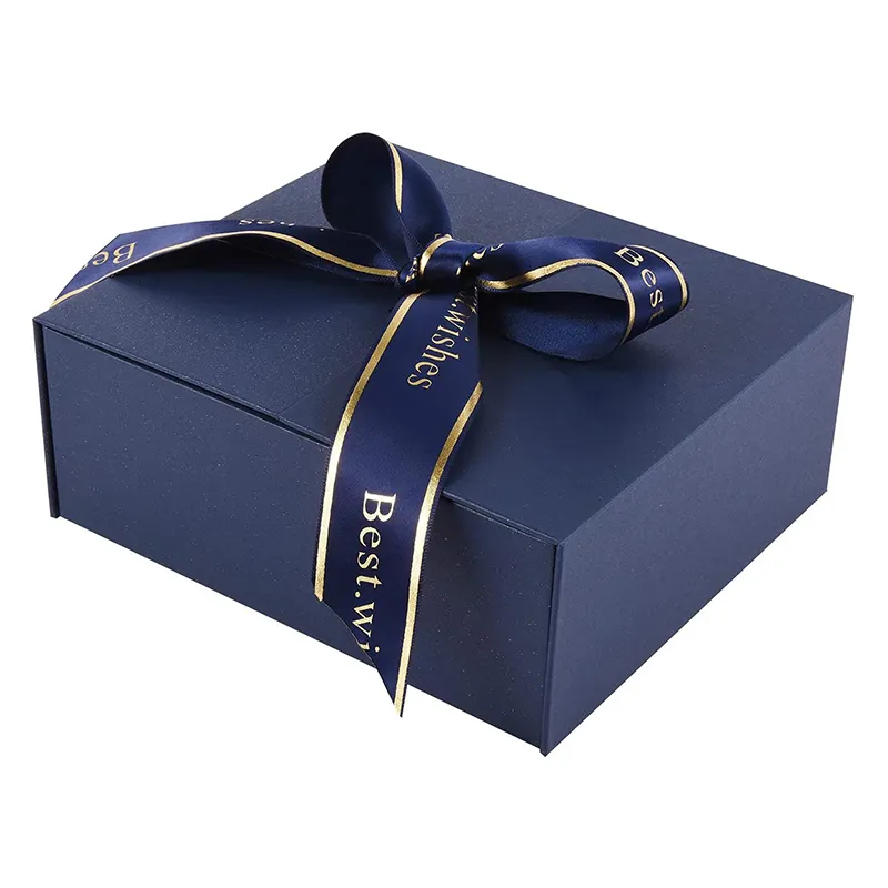 Cajas de regalos por mayor logo personalizzato abbigliamento pieghevole di lusso confezione regalo all'ingrosso confezione regalo