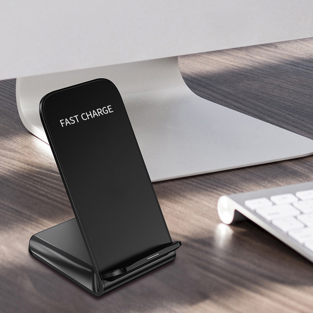 15w Fast Charging Quick Portable Mobile Wireless 5V 2A Stand Charger Wireless Phone Charger