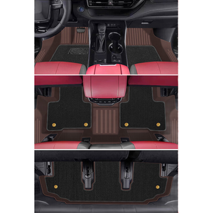 Tapis <span class=keywords><strong>de</strong></span> voiture en cuir sur mesure à couverture intégrale - 5 pièces, 20 mm d'épaisseur, style professionnel, doublures <span class=keywords><strong>de</strong></span> sol <span class=keywords><strong>de</strong></span> luxe, fournisseur direct d'usine - Product Image 3