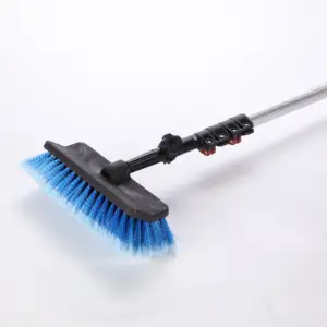 Car Brush Cleaning Car Cleaning Kit With Telescopic Extension Pole For Cars Trucks Boats RVs House Siding Floors