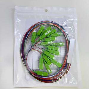 Hot Sale Product <b>Telecommunication</b> Steel Tube Type Fiber Optical Splitter 16 Ways Mini Type SC APC PLC Splitter for FTTH Use - Product Image 4