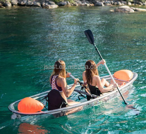 Kayak en verre transparent, bateau transparent, fond transparent, canoë de pêche double transparent, kayak pour <span class=keywords><strong>2</strong></span> personnes - Product Image 2