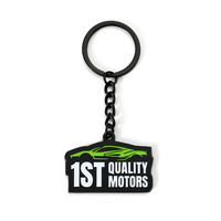 Porte-clés promotionnel personnalisé en métal logo de marque de voiture porte-clés de voiture créatif