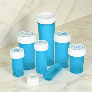 Frascos de Plástico Vacíos para Pastillas de 6dr, 8dr, 10dr, 13dr, 16dr, 20dr, 30dr, 40dr, 60dr con Tapa Sellada a Prueba de Niños - Product Image 3