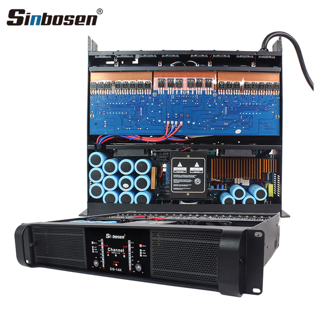 DS-14K Professional Audio 5000w Bass Power Amplifier Audio 2 Channel for Subwoofer