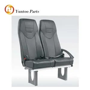 铝合金横梁软PU客车乘客座椅