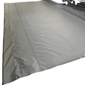 Lona de cortinas industriales, lonas resistentes de 610 GSM, impermeable, brillante y mate para toldo, cubierta de remolque, cubierta de camión