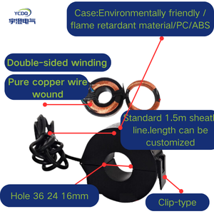 Hot bán 600A điện áp thấp hiện tại biến áp chia Core AC điện tử hiện tại cảm biến - Product Image 4