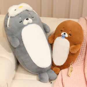 Peluche phoque mignon personnalisée, animaux marins en peluche en gros de Chine pour musée marin - Product Image 2