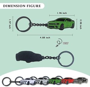 Porte-clés Camping-Car Porte-Clés Happy Camper pour Hommes, Femmes, Couples, Accessoires de Caravane, Cadeaux de Camping, Prêt à Expédier - Product Image 2