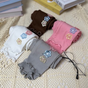 Nuovi <span class=keywords><strong>Leggings</strong></span> Estivi Casual per Ragazze, Stile Casual, in PU Stampato, Sottili in Seta Ghiaccio, Pantaloni a Tre Quarti, Abbigliamento per Bambini - Product Image 2