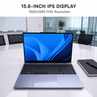Ordinateur portable de 15,6 pouces fabriqué par le fabricant d'usine, équipé d'un processeur Intel N95, un ordinateur portable orienté vers les entreprises