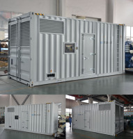 Conteneur EPA pour moteur AC 1/3 Phase silencieux Super silencieux Diesel 2250kva 1800kw démarrage automatique ATS générateur d'alimentation de secours