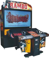 Machine de jeu de tir "55 LCD Rambo Simulator Shooting Machine" Machine d'arcade électronique analogique