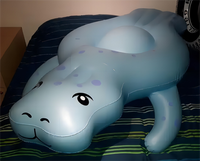 Bouée gonflable manatee pour adulte Beile, jouet aquatique mignon en forme d'animal pour décoration de fête et affichage publicitaire