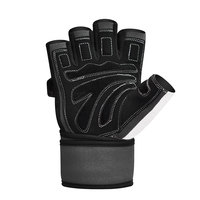 Gants de musculation unisexes en néoprène et spandex, demi-doigts, avec fermeture auto-agrippante réglable, multifonctionnels, vente en gros