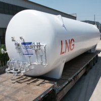 Tanque de Almacenamiento de Gas Industrial de Acero al Carbono Horizontal, Certificado ASME/PED, Capacidad de 40m, Presión de Diseño de 0.8-4.0 MPa