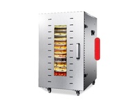 Déshydrateur Rotatif Commercial à 16 Grilles pour Fruits et Viandes