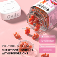 Complément alimentaire à marque privée OEM Extrait de canneberge Multivitamines Antioxydant Bonbons gélifiés pour femmes