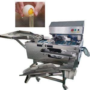 Коммерческий двухрядный электрический яйцеразбиватель — высокоэффективная машина для разбивания яиц для ресторанов и пекарен - Product Image 2