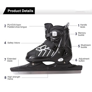 <span class=keywords><strong>Patines</strong></span> de Hielo al por Mayor para Jóvenes, Ajustables, Cálidos, para Niños y Adultos, <span class=keywords><strong>Patines</strong></span> de Velocidad y Patinaje Artístico - Product Image 3