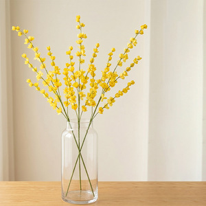 Bouquet de fleurs artificielles Xinchengzhi, violette à branches multiples, 30cm-100cm, en soie, pour décoration de mariage - Product Image 2