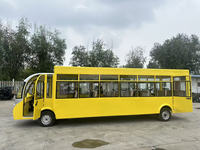 Bus de tourisme électrique 23 places à portes ouvrantes pour stations balnéaires et sites touristiques – Couleurs personnalisables disponibles