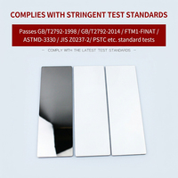 ASTM D3330 Compliant Steel Plate for Peel Force Test | Mirror Surface Stainless Steel Consumable for Lab Adhesion