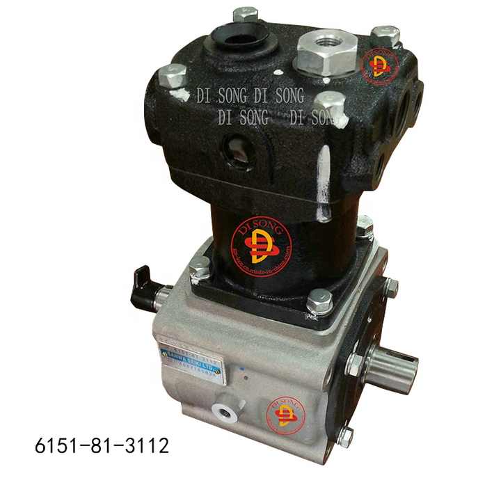 6151-81-3112 Air Compressor Assembly for 6D125 Excavators