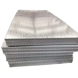 Bobina de acero a cuadros placa a cuadros 4,5mm 3mm HDG galvanizado en caliente Precio de patrón placa a cuadros para pisos